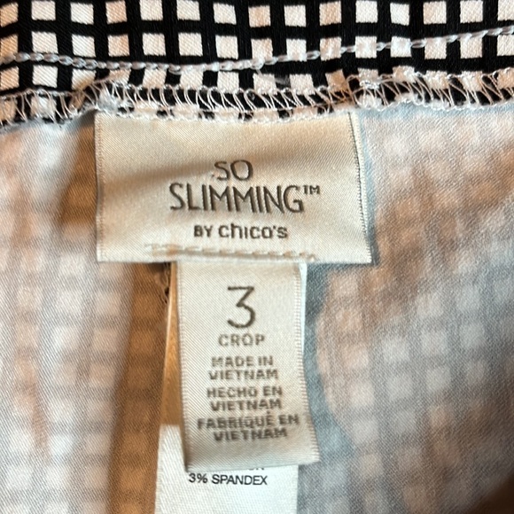 Chico’s Pants Stretch Cropped - Picture 12 of 14